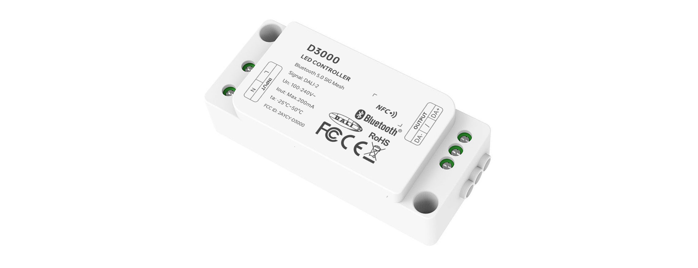 BLE Mesh-DALI-2 Master Controller (with bus power supply) D3000