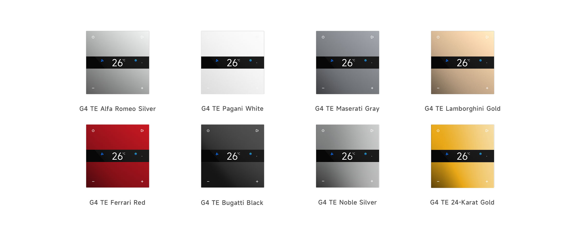 Modena Series Super Smart Thermostat Panel G4 TE