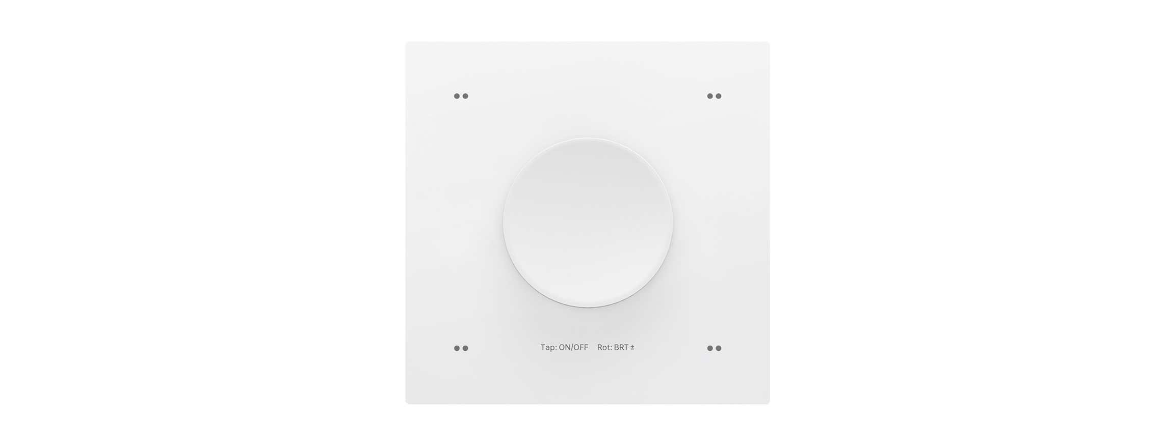 NFC programmable Matter-0-10V Knob Panel E6A-MA1