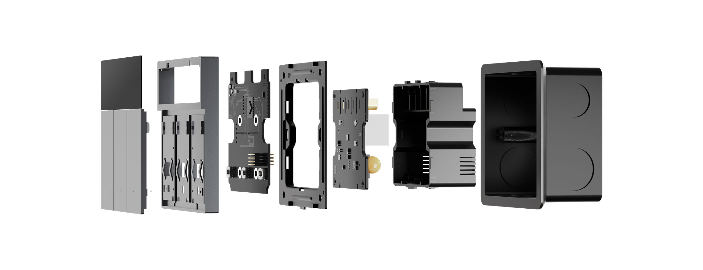 3-Gang Creativity Series Super Smart Switch S3PRO