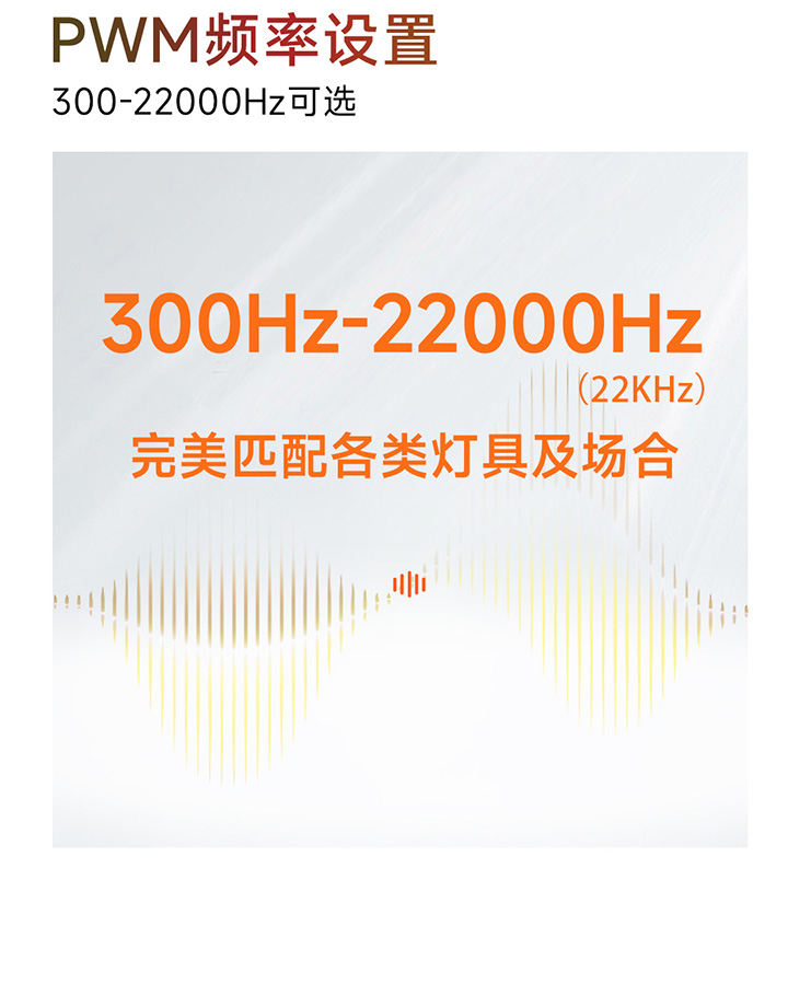 雷特0-10V NFC可编程电源-PWM频率设置