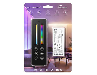 C Series RGBCW LED Color Controller Kit C5+P5(Single-zone)