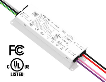 40W 300-1200mA UL Certification NFC CC Triac/0-10V LED Driver LA-40-300-1200-U1L
