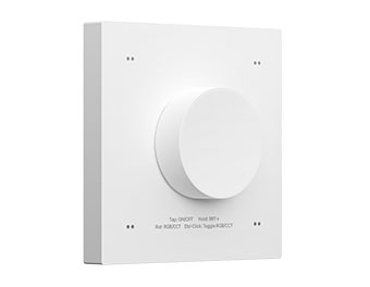 NFC programmable Matter-DMX512 RGBCW Knob Panel E6M-MA5