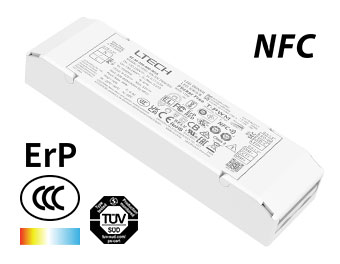 30W 200-800mA NFC CC 0/1-10V tunable white LED driver SE-30-200-800-W2A