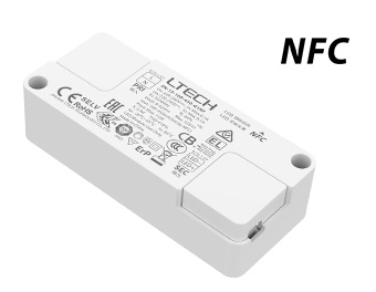 15W Ultra-small Non-dimmable CC Driver(NFC programmable,Soft start) SN-15-100-450-G1NF